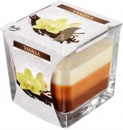 Свеча ароматическая Bispol в стакане Ваниль snk80-67