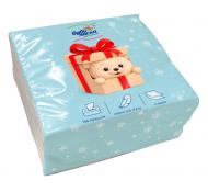 Салфетки столовые Будь Ласка Медвежонок радости 20x20 см 150 шт.