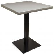 Стол обеденный Topalit 700/700 мм Brushed Silver 0107