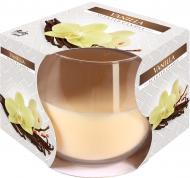 Свічка ароматична Bispol у склянці Ваніль sn71/67