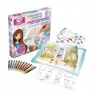 Дошка для малювання з підсвіткою Crayola Fashion у комплекті з олівцями 25-5980