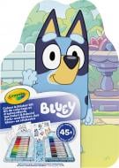 Набір для малювання Crayola "Bluey" з фломастерами та розмальовками 04-0784