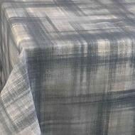 Скатерть PARIS Клеточка графит d200 La Nuit