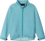 Кардиган унисекс Reima Toimiva р.134 бирюзовый 526320B-7600