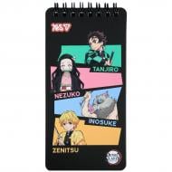 Блокнот YES 80x160 мм 60 лист. Demon Slayer Heroes клетка 152206 Блокнот YES 80x160 мм 60 лист. Demon Slayer Heroes клетка 152206