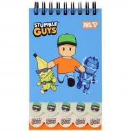 Блокнот YES 85x142 мм 60 арк. Stumble Guys Blue 152236