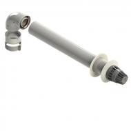 Коаксиальный комплект Ariston 750 мм, 60/100 с коленом для конвекционного котла