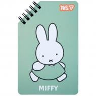 Блокнот YES 95x145 мм 60 лист. Miffy Olive линия 152227