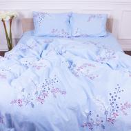 Комплект постельного белья MirSon Microsatin Premium 15-0278 Cornflower field мульти