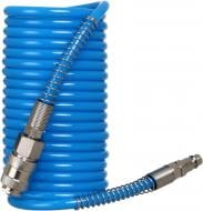 Шланг спиральный полиуретановый Compass 8х5,5 мм с соединителями 5 м