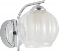 Світильник настінний Sensio Aquarius 40 Вт E27 хром/білий ALG-07488/1W