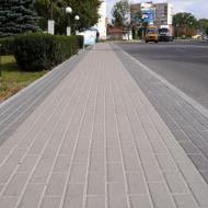 Тротуарная плитка Золотий Мандарин Кирпич стандартный (завод) 100х200х40 мм чёрный (10426256) 100x200 мм черный