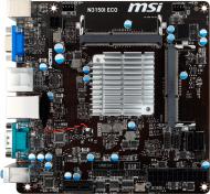 Материнская плата MSI N3150I ECO (Integrated CPU, SoC, mini ITX)