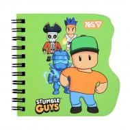 Блокнот YES 100x100 мм 30 лист. Stumble Guys Green клетка 152185 Блокнот YES 100x100 мм 30 лист. Stumble Guys Green клетка 152185