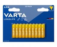 Батарейка щелочная Varta Longlife AAA (мизинчиковые) 20 шт. (4103101420)