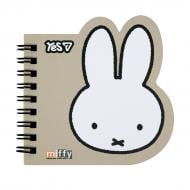 Блокнот YES 100x100 мм 30 лист. Miffy Beige клетка 152183 Блокнот YES 100x100 мм 30 лист. Miffy Beige клетка 152183