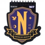 Блокнот YES 114x130 мм 40 лист. Wednesday NA клетка 152195