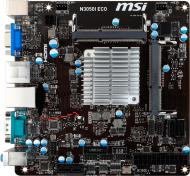 Материнская плата MSI N3050I ECO (Integrated CPU, SoC, mini ITX)