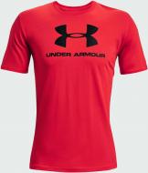 Футболка Under Armour UA SPORTSTYLE LOGO SS 1329590-601 р.XL красный