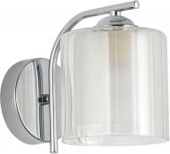 Світильник настінний Sensio Serpens 40 Вт E27 прозорий/хром ALG-07491/1W Світильник настінний Sensio Serpens 40 Вт E27 прозорий/хром ALG-07491/1W