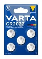 Батарейки Varta Bli 5 Lithium CR2032 5 шт. (6032101415)