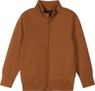 Кардиган унисекс Reima Mahin р.98 коричневый 526356-1490