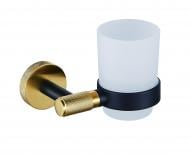 Стакан для зубных щеток Aqua Rodos Lorenzo 9221 Black Gold Стакан для зубных щеток Aqua Rodos Lorenzo 9221 Black Gold