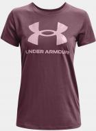 Футболка Under Armour Live Sportstyle Graphic SSC 1356305-554 р.XS фіолетовий