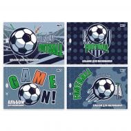 Альбом для рисования 12 листов скоба с перфорацией Football 130615 YES