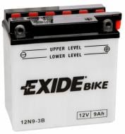 Аккумулятор автомобильный EXIDE 9Ah 85A 12V «+» справа (12N9-3B) Аккумулятор автомобильный EXIDE 9Ah 85A 12V «+» справа (12N9-3B)