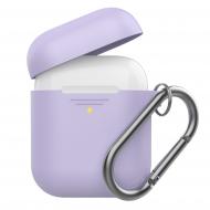 Чехол для наушников Promate GripCase для Apple AirPods purple (gripcase.purple)