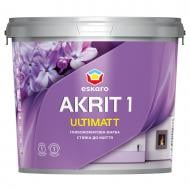 Краска акриловая Eskaro Akrit 1 Ultimatt глубокий мат 4,75 л