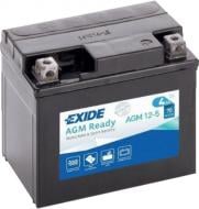 Акумулятор автомобільний EXIDE AGM 4Ah 70A 12V «+» праворуч (AGM12-5)