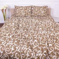 Комплект постельного белья MirSon Microsatin Premium 15-0230 Latte мульти