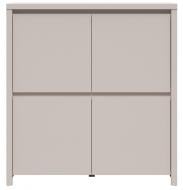 Комод BRW KASPIAN 4д 1050x1125x405 мм кашемир/кашемир S128-KOM4D-UKA