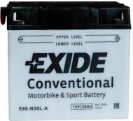 Аккумулятор автомобильный EXIDE 30Ah 300A 12V «+» справа (E60-N30L-A)