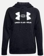 Джемпер Under Armour RIVAL FLEECE LOGO HOODIE 1356318-002 р. 2XL чорний