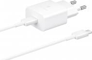 Зарядний пристрій Samsung 15W Power Adapter (w C to C Cable) (EP-T1510XWEGRU)