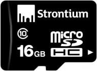 Карта памяти STRONTIUM miсroSDHC 16 ГБ Class 10 (SR16GTFC10R)