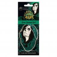 Ароматизатор на зеркало - Dia De Los Muertos (Green Diamond Girl)