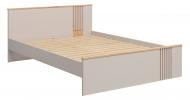Кровать BRW BREVAS 160x200 см дуб артизан/кашемир