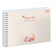 Альбом для рисования 20 листов спираль с перфорацией Stay cute 130627 YES