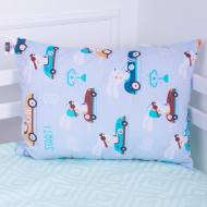 Подушка №3807 Kids Time 18-0008 Bunny Races EcoSilk мягкая MirSon 50x70 см мульти