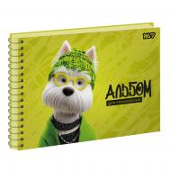 Альбом для рисования 20 листов спираль с перфорацией Urban dog 130632 YES