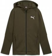 Джемпер Puma EVOSTRIPE FZ HOODIE DK B 68180370 р.164 хаки