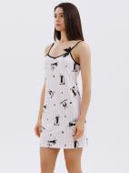 Нічна сорочка Roksana PINK PUPPY №1703/12276 р.XL рожевий із принтом