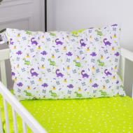 Подушка №3800 Kids Time 18-0001 Hello Dino EcoSilk мягкая MirSon 50x70 см мульти