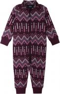 Комбинезон для девочек Reima Myytti флисовый р.74 темно-бордовый 5200042A-4962