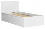 Кровать с подъемным механизмом BRW TETRIX 90x200 см белый глянец