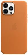 Чохол-накладка Apple Leather Case with MagSafe для Apple iPhone 13 Pro Max golden brown (MM1L3ZE/A)